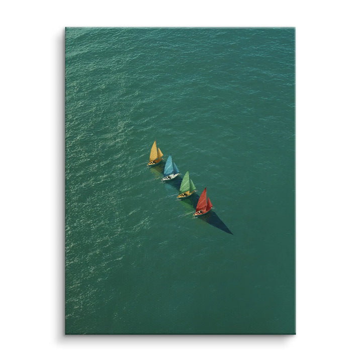 Colorful sailing