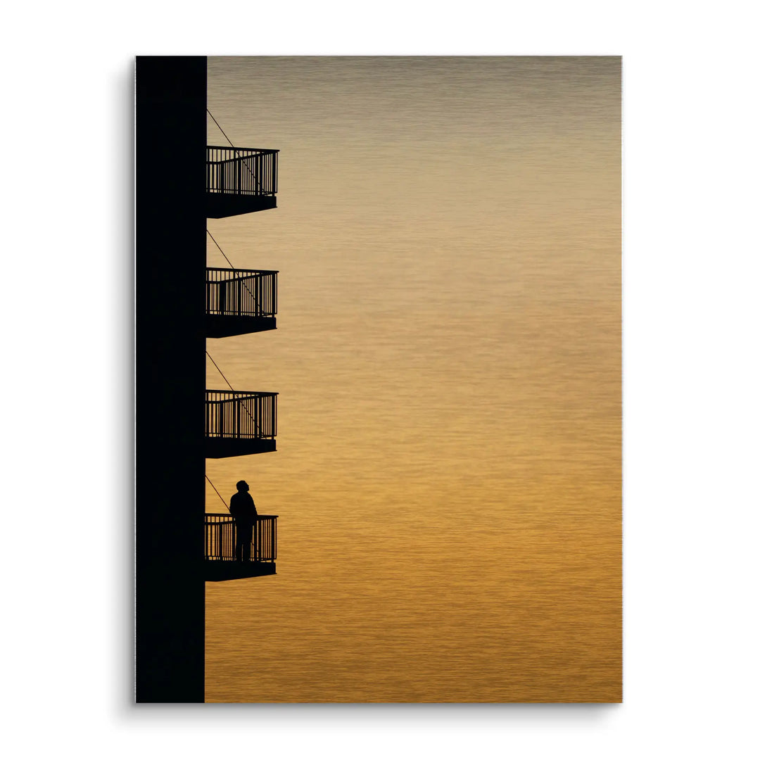 Sunset reflection