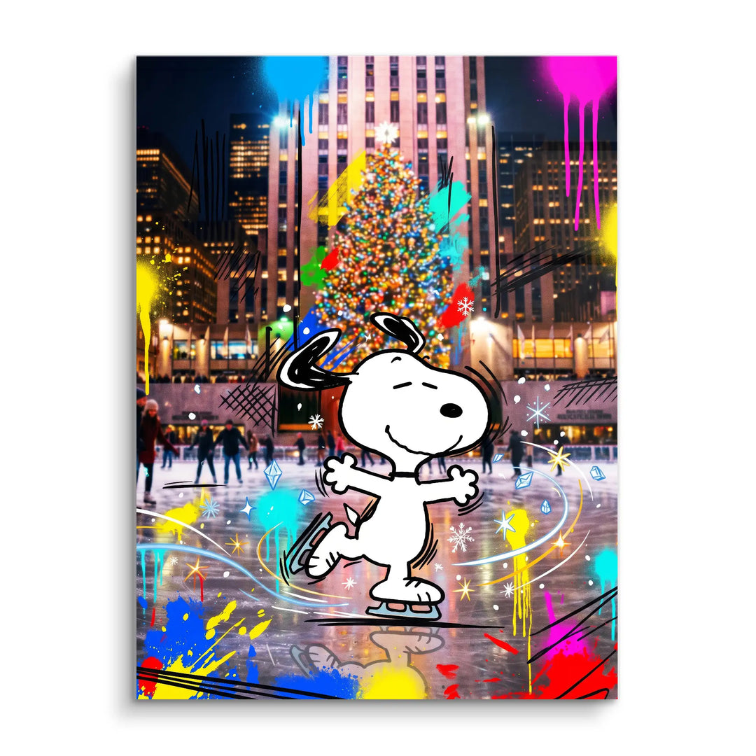 Snoopy Skating
