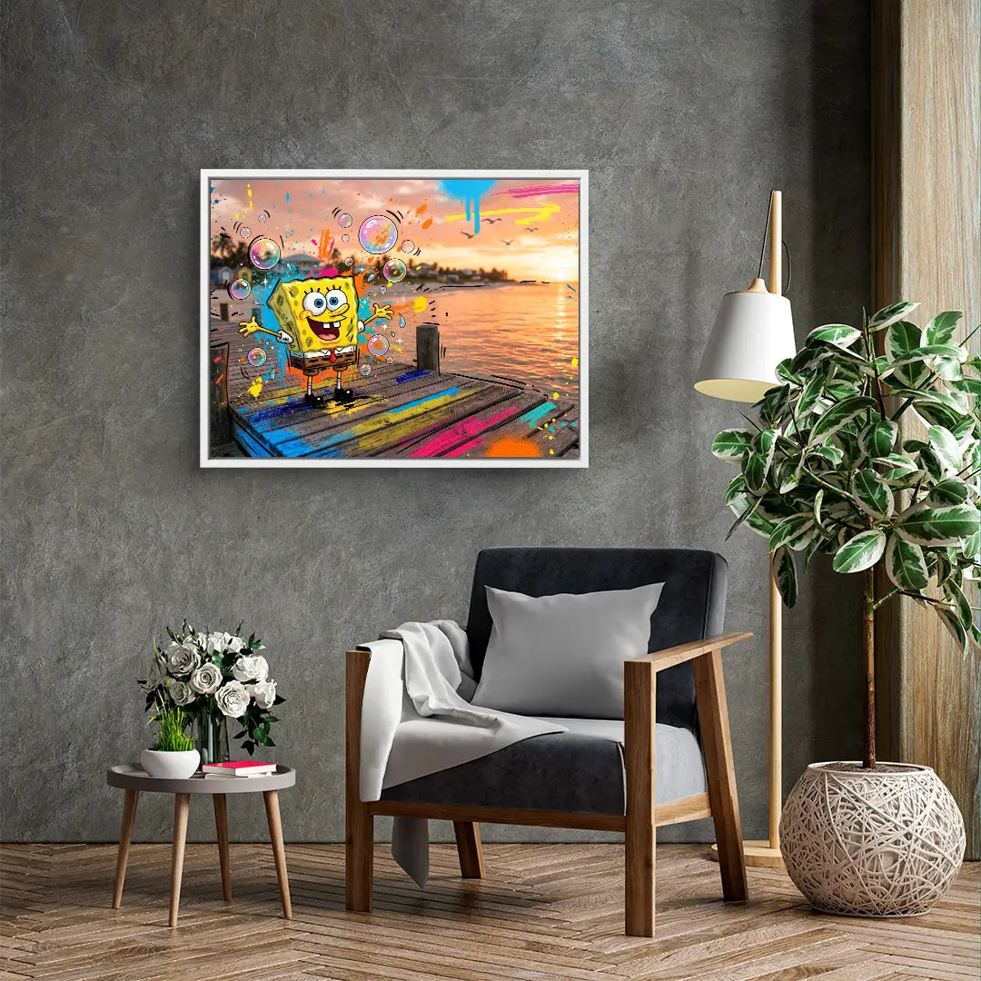 Sunset Splash Joy