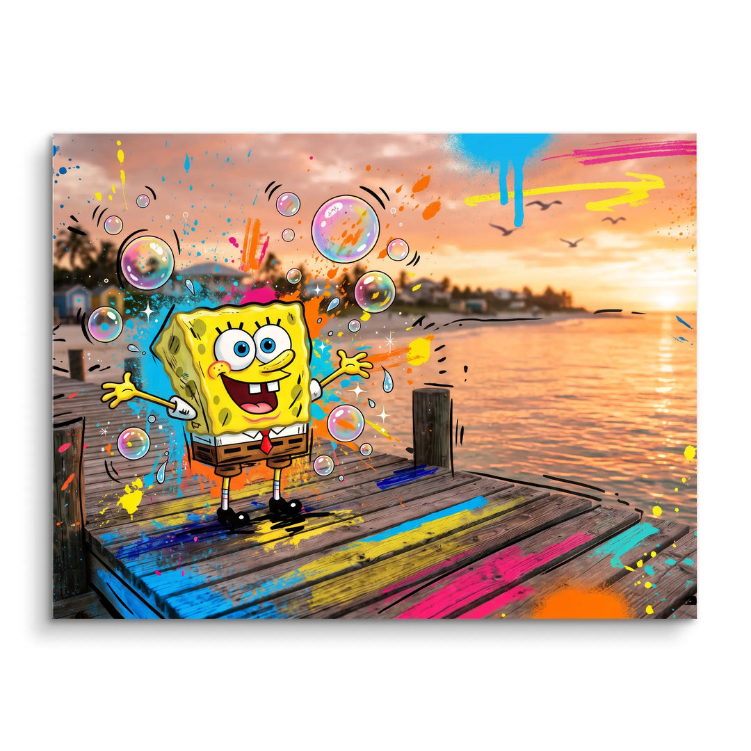 Sunset Splash Joy