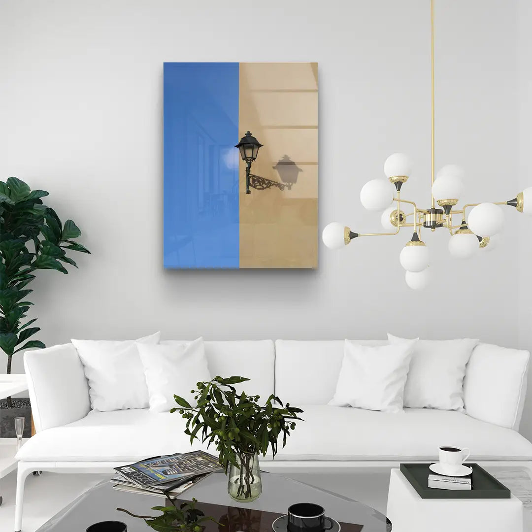 Lamp with a cloud