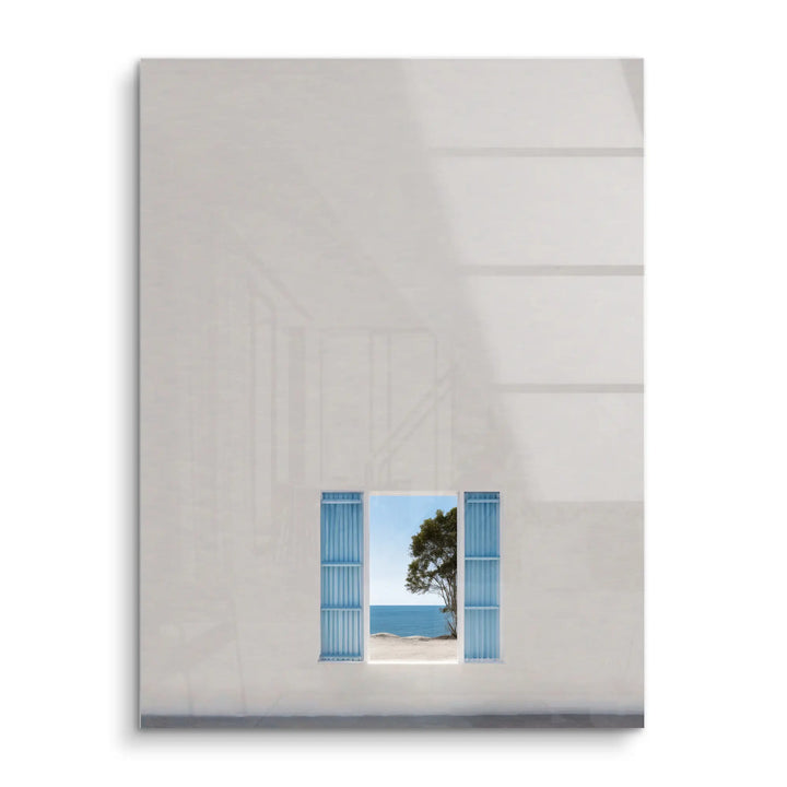 Window to the beach