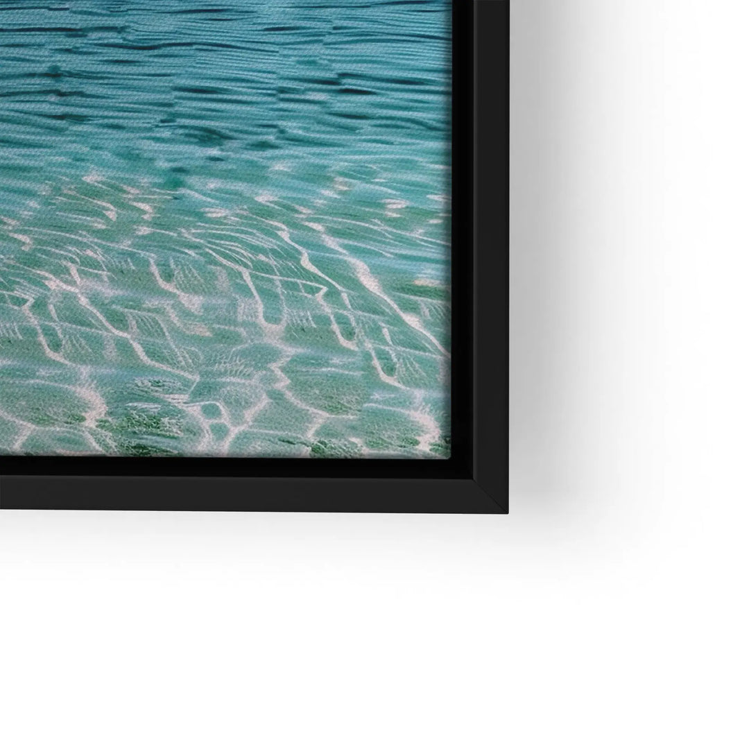 Chairs in the water