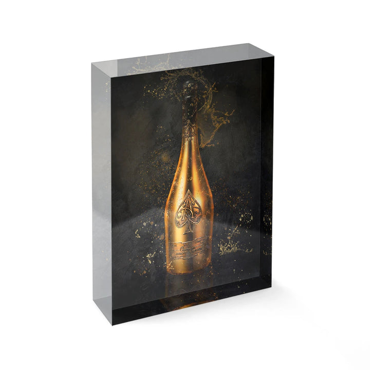 Acrylblock - Golden pearl II
