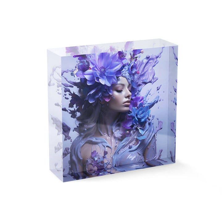 Acrylic Block - Lavender
