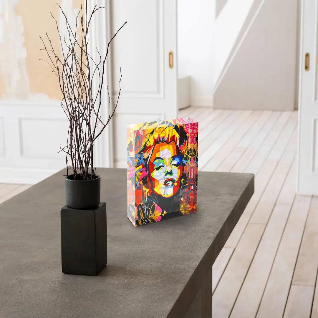 Acrylblock - Colorful Marilyn