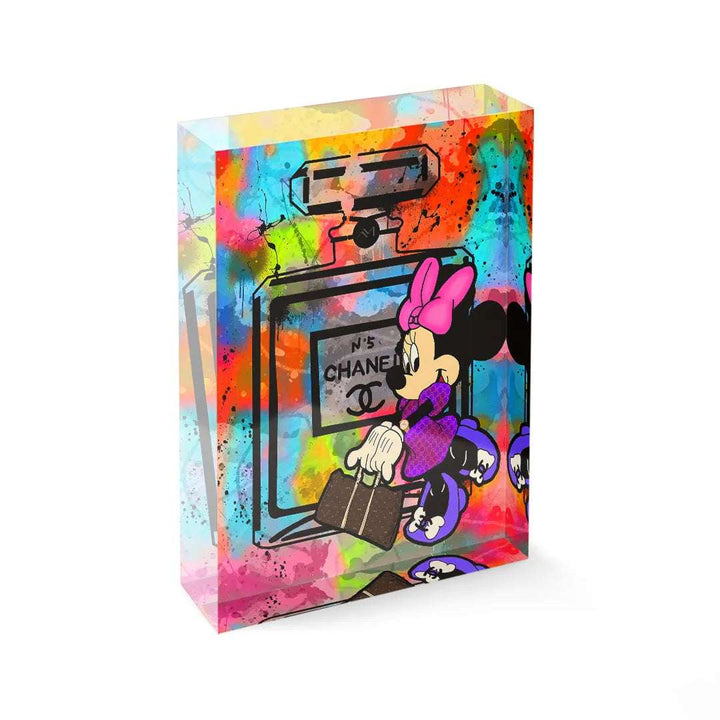 Acrylblock - Shopping Love