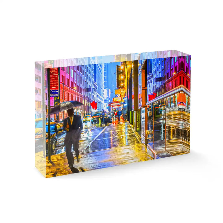 Acrylblock - New York City Lights