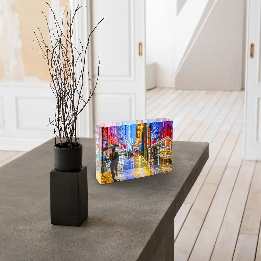 Acrylblock - New York City Lights