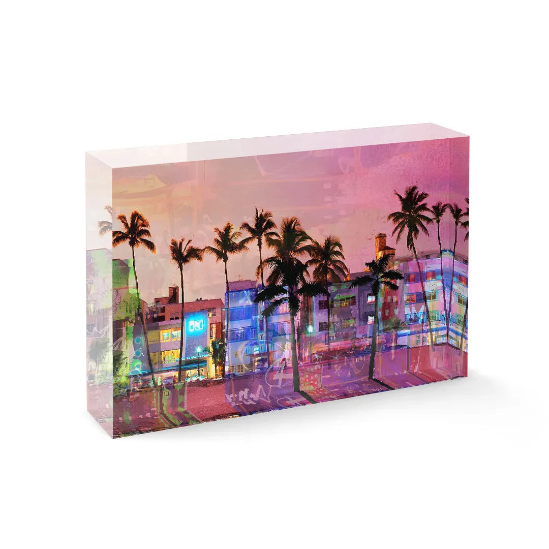 Acrylblock - Ocean drive