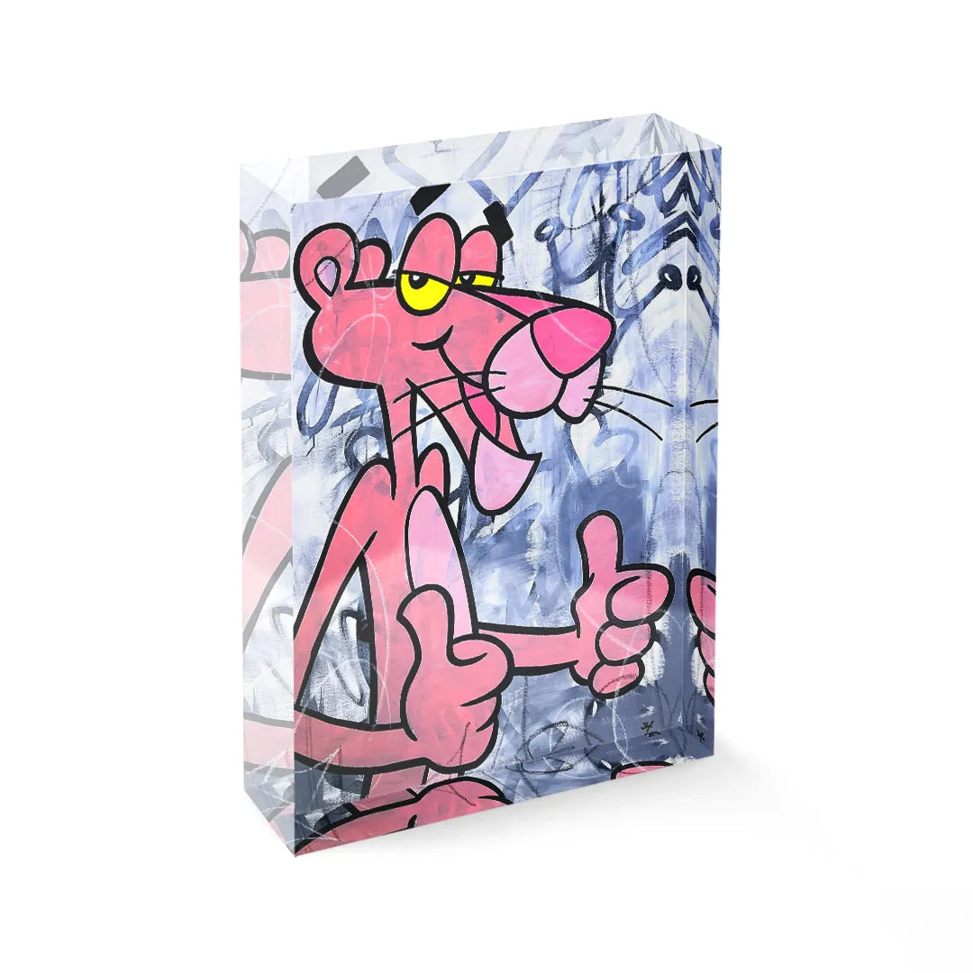 Acrylblock - Stay positive