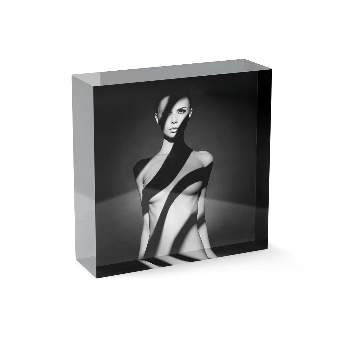 Acrylblock - Female stripes