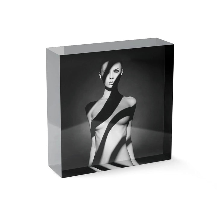 Acrylblock - Female stripes