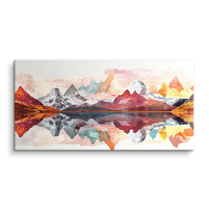 Colorful peaks