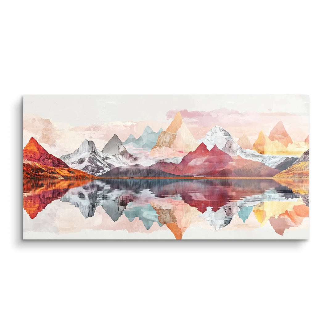 Colorful peaks