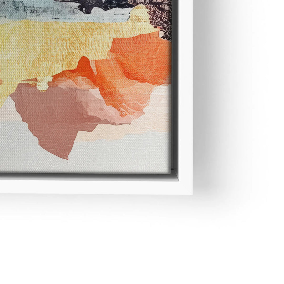 Colorful peaks