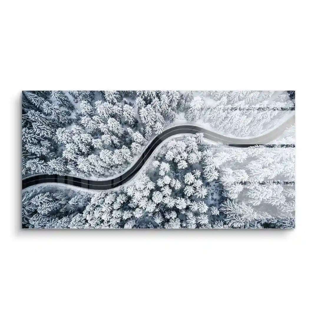 Road of snow