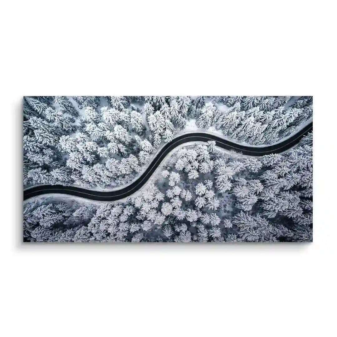 Road of snow