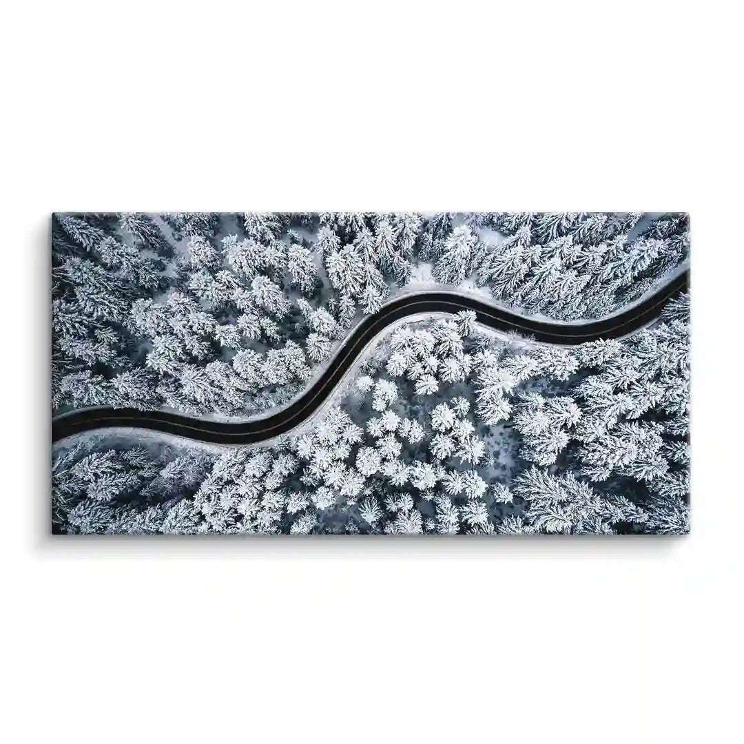 Road of snow