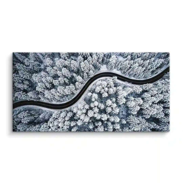 Road of snow
