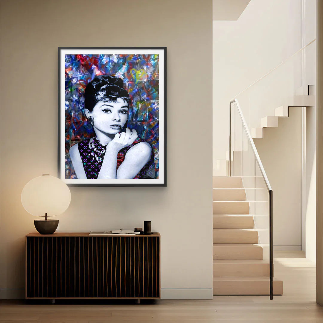 Audrey Hepburn - Galerieabzug