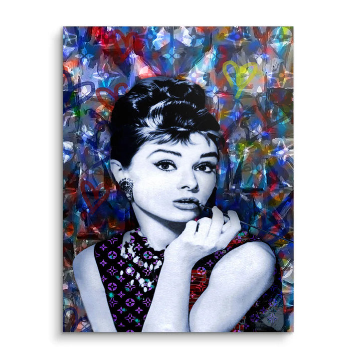 Audrey Hepburn - Galerieabzug