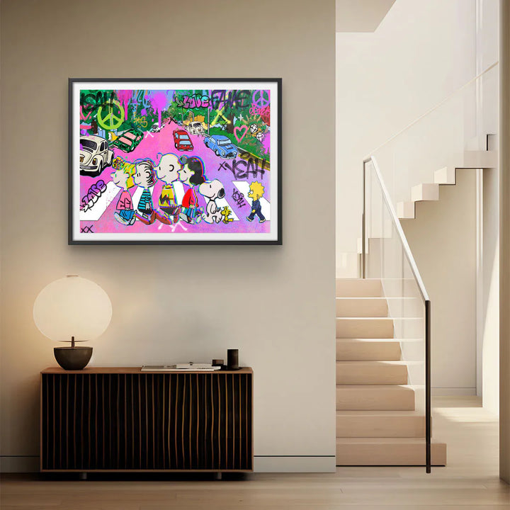 Family Walk - Galerieabzug