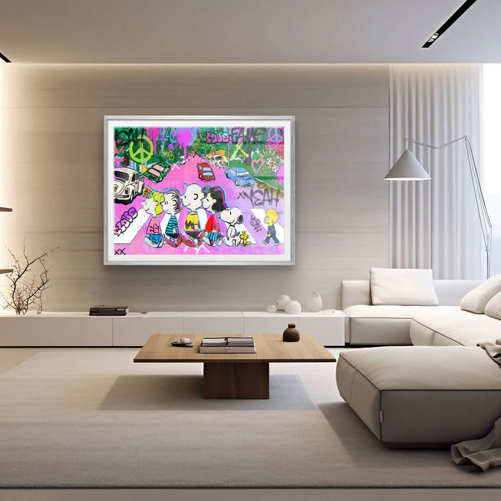 Family Walk - Galerieabzug