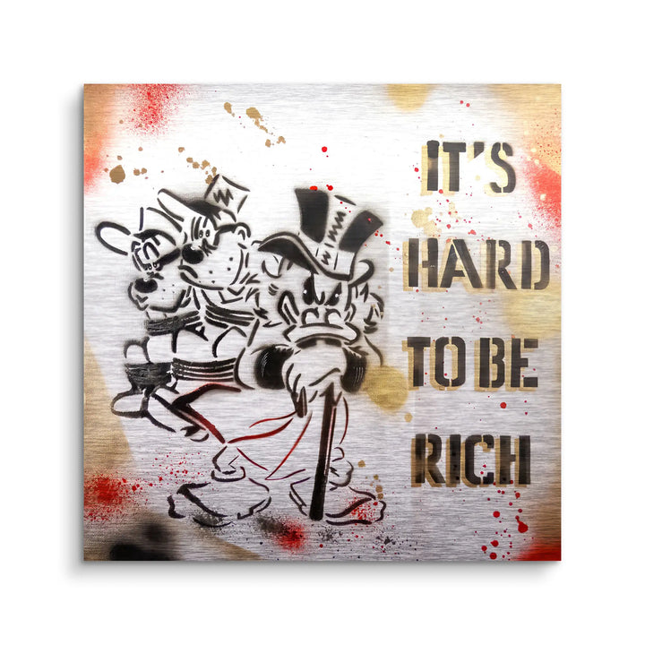 It's hard to be rich