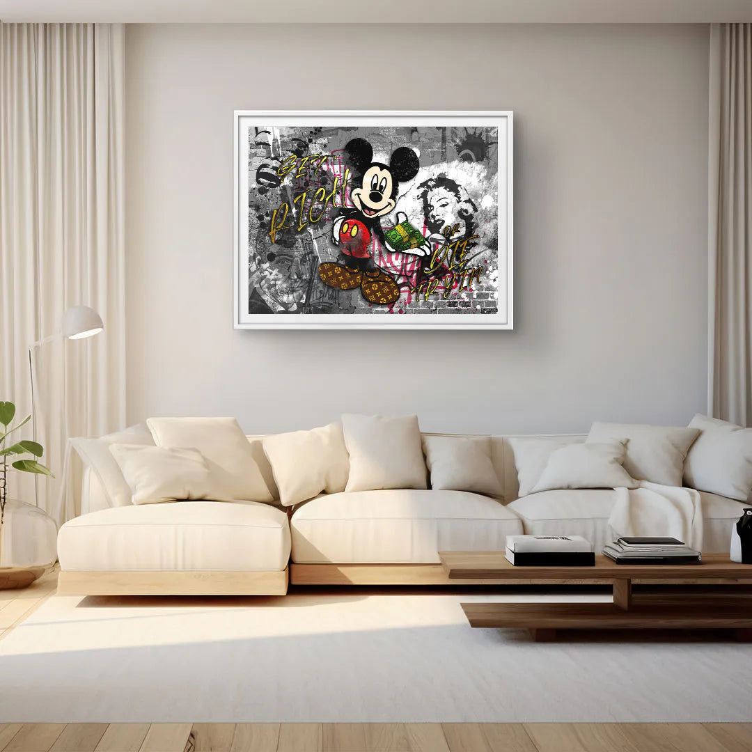 Get rich - Galerieabzug