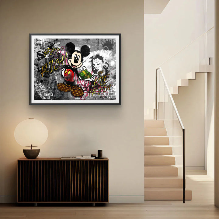 Get rich - Galerieabzug