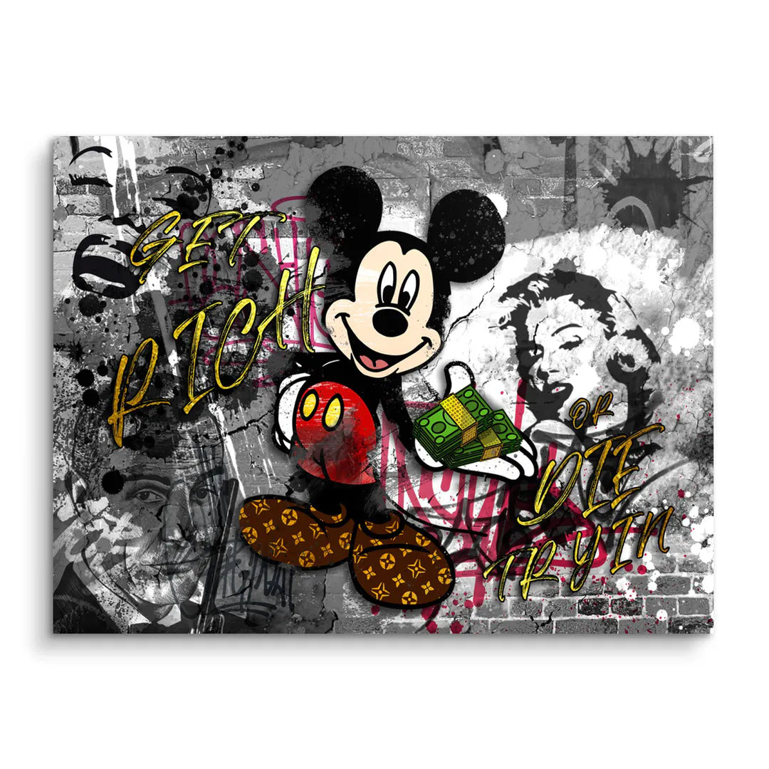 Get rich - Galerieabzug