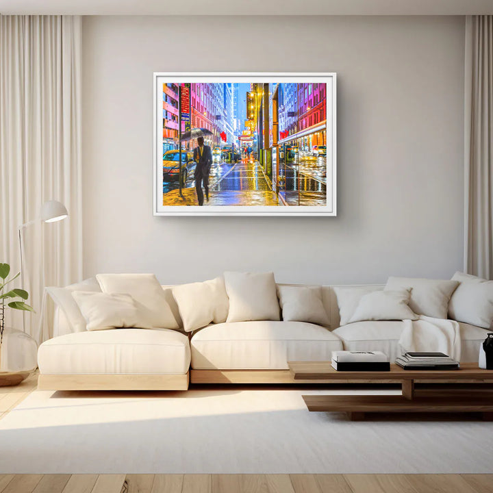 New York City Lights - Galerieabzug
