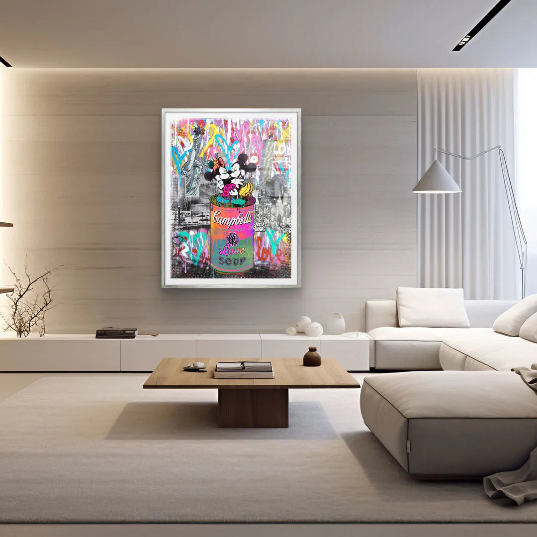 Love Soup - Galerieabzug