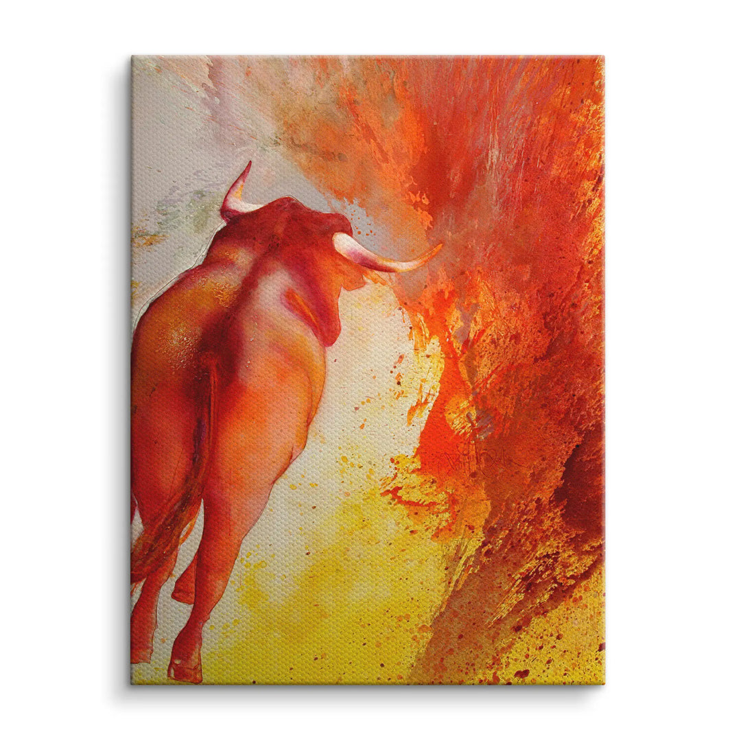 Into fire