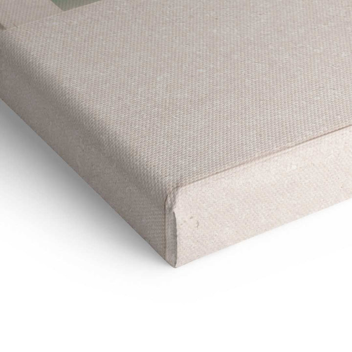 Detailansicht Leinwandrahmen, strukturierte Oberfläche, Wandbild auf Keilrahmen