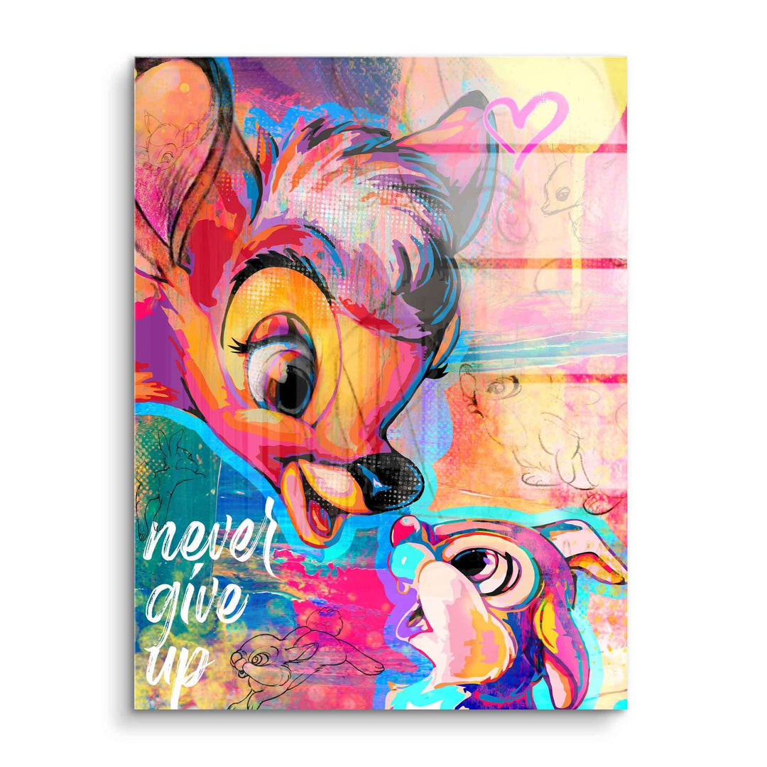 Never give up