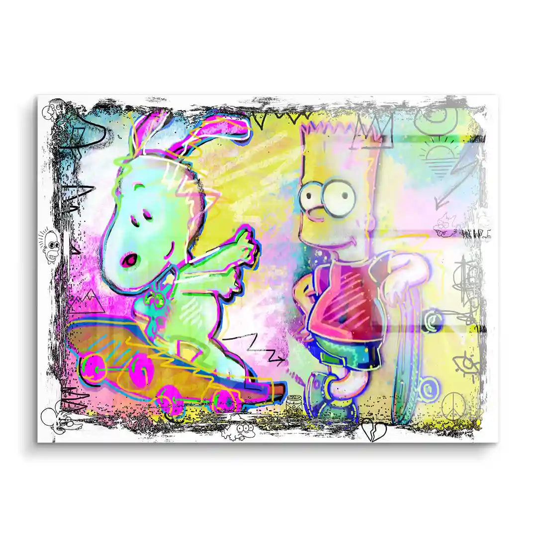 Skateboarden
