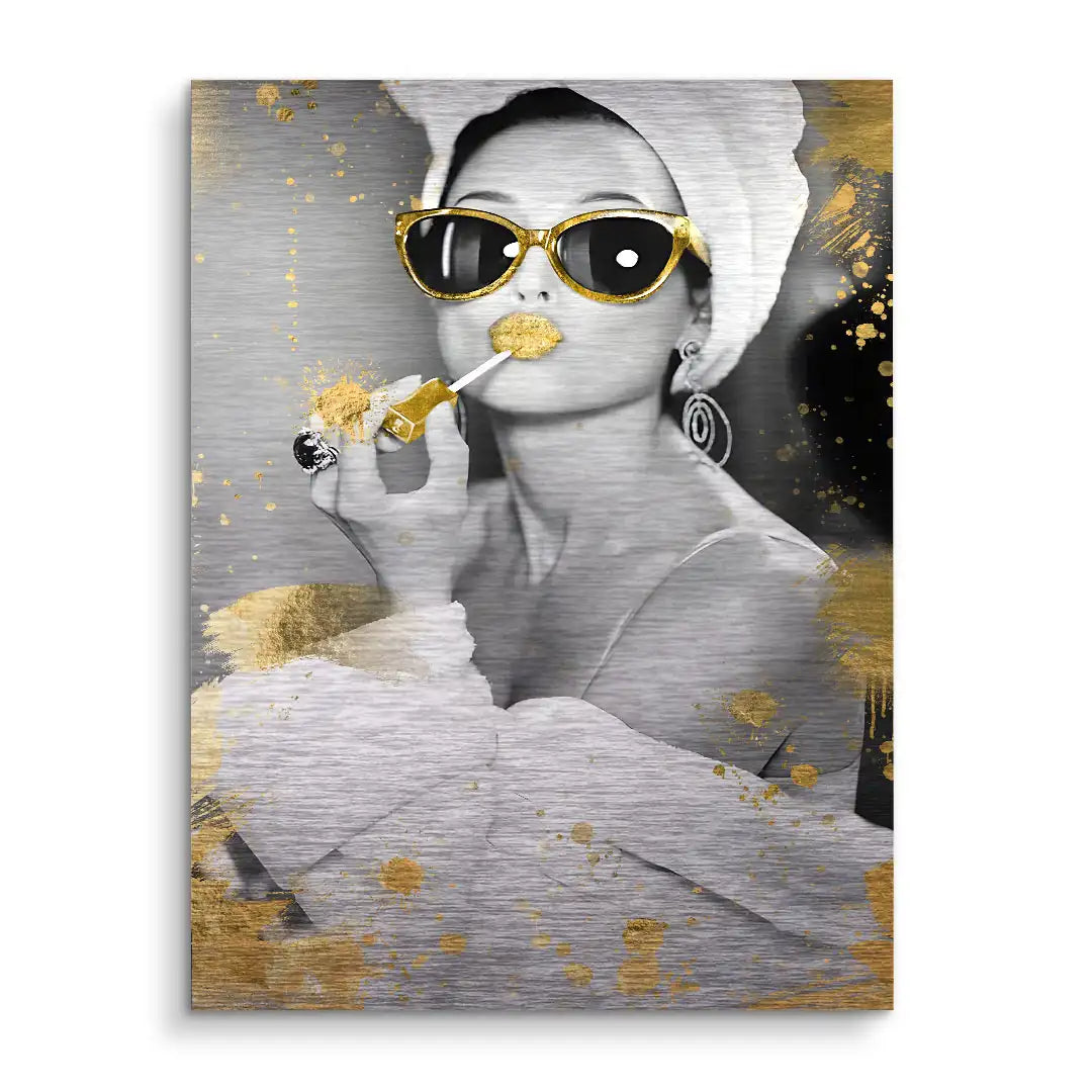Bathe in gold