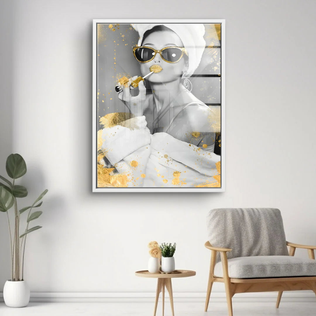 Bathe in gold