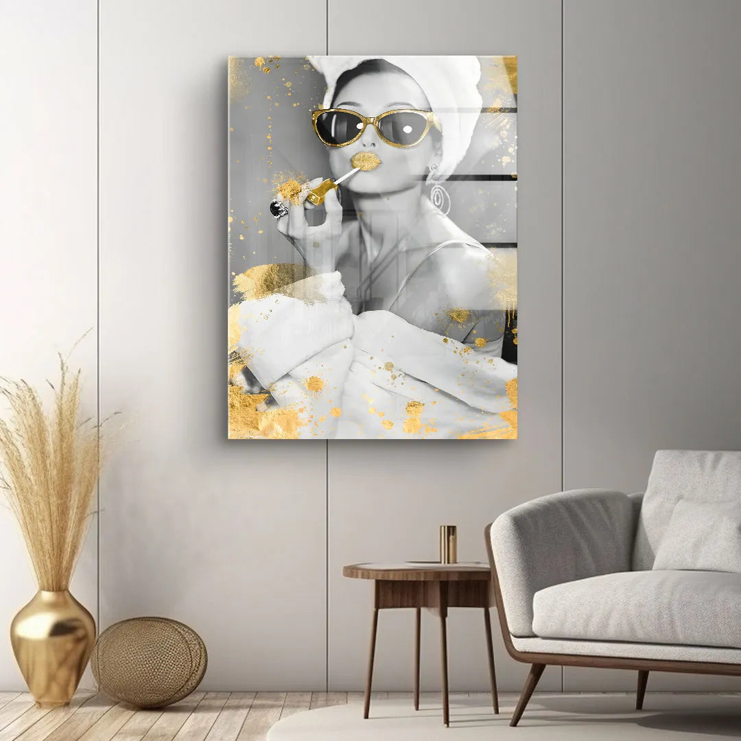 Bathe in gold