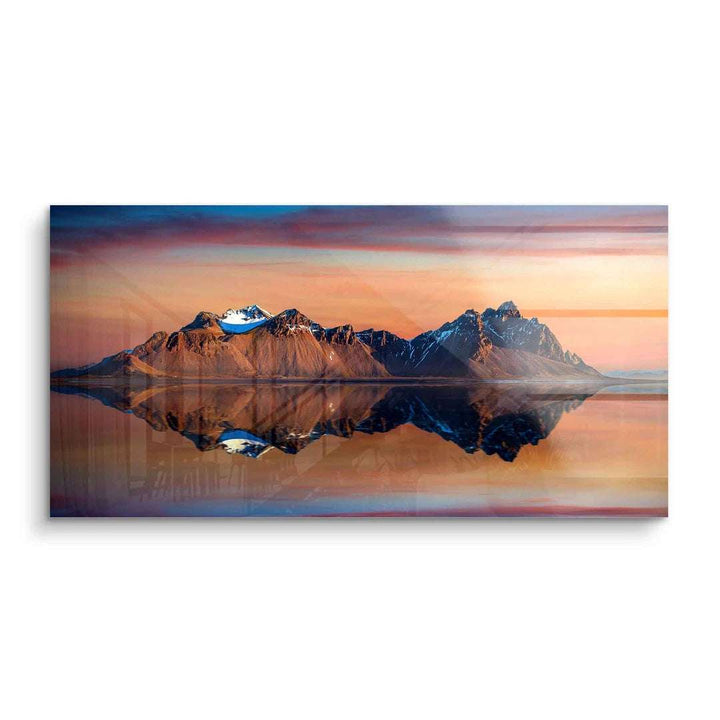 Reflection Vestrahorn Mountain