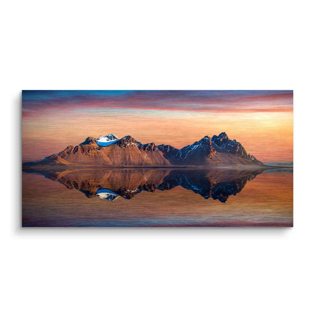 Reflection Vestrahorn Mountain