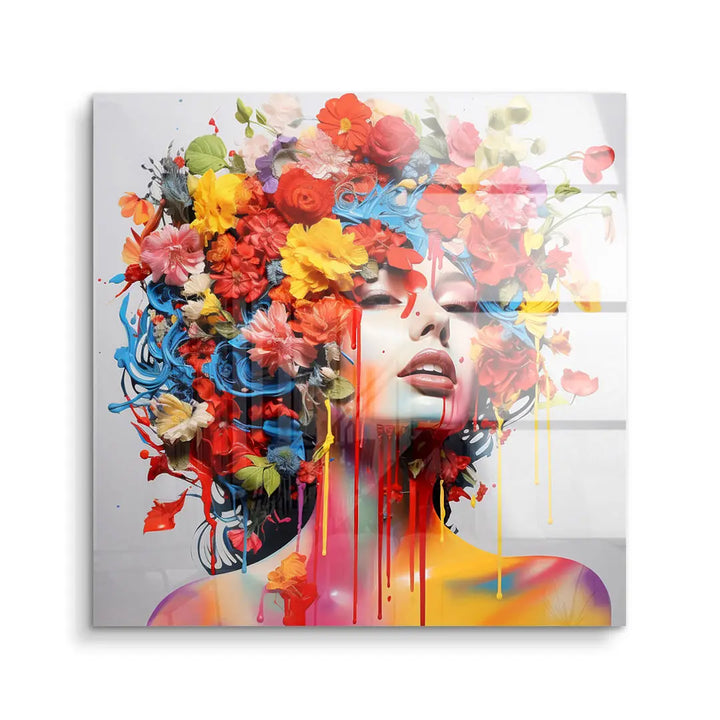 Blumen Frau