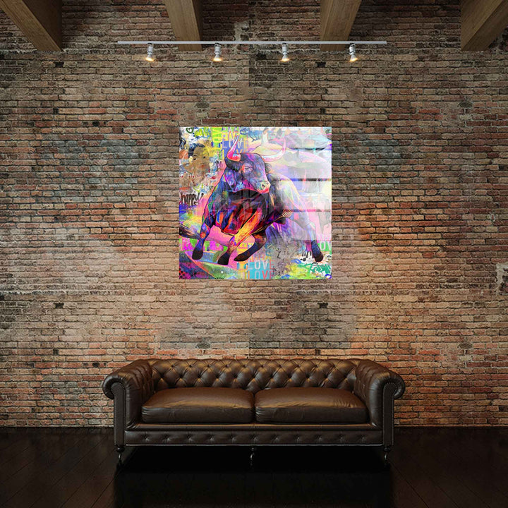 Colorful Bull