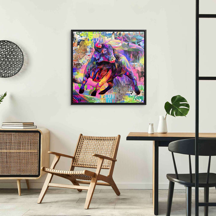 Colorful Bull