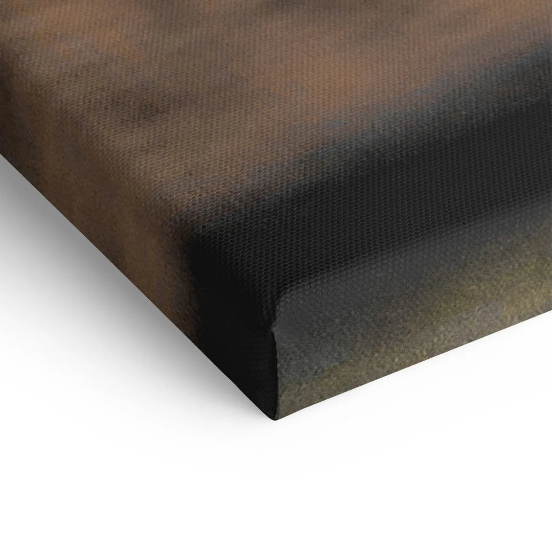 Detail einer hochwertigen Leinwand mit abstrakter Kunst, Textur und strukturierter Oberfläche