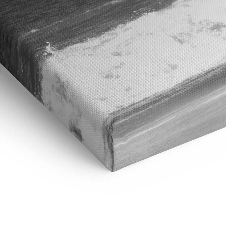 Detailansicht hochwertige Leinwand Kante Wandbild, strukturierte Oberfläche, moderne Kunst