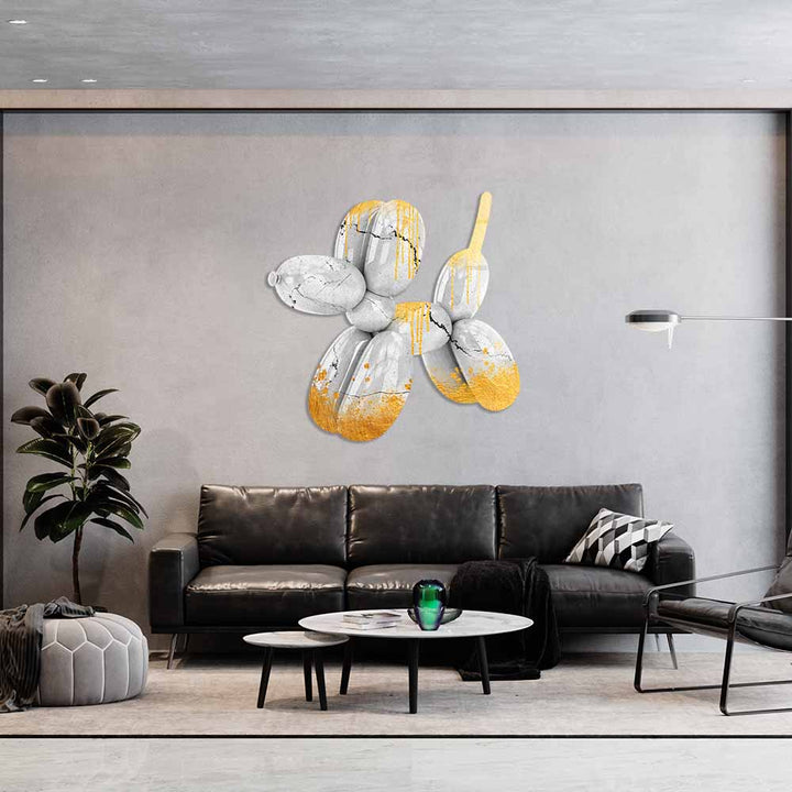 Golden Balloon Dog